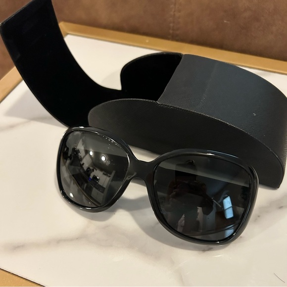 PRADA Black Women's Sunglasses - SPR 27M - Picture 14 of 16